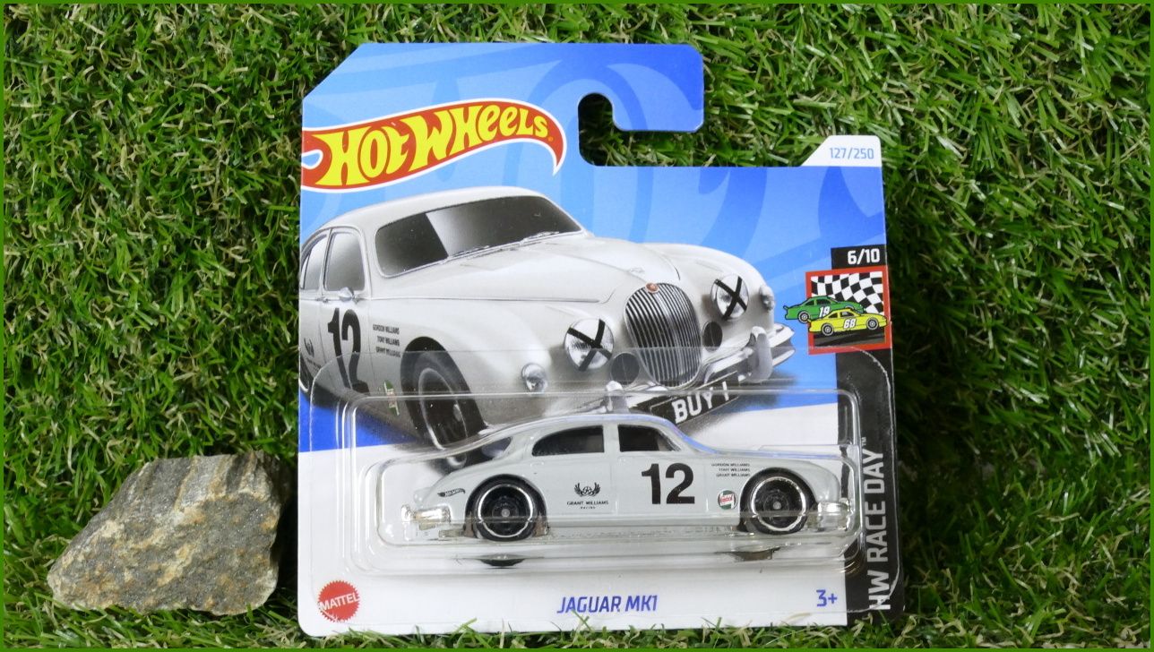 Angličák Autíčko Hot Wheels Jaguar MK1 (HW RACE DAY)