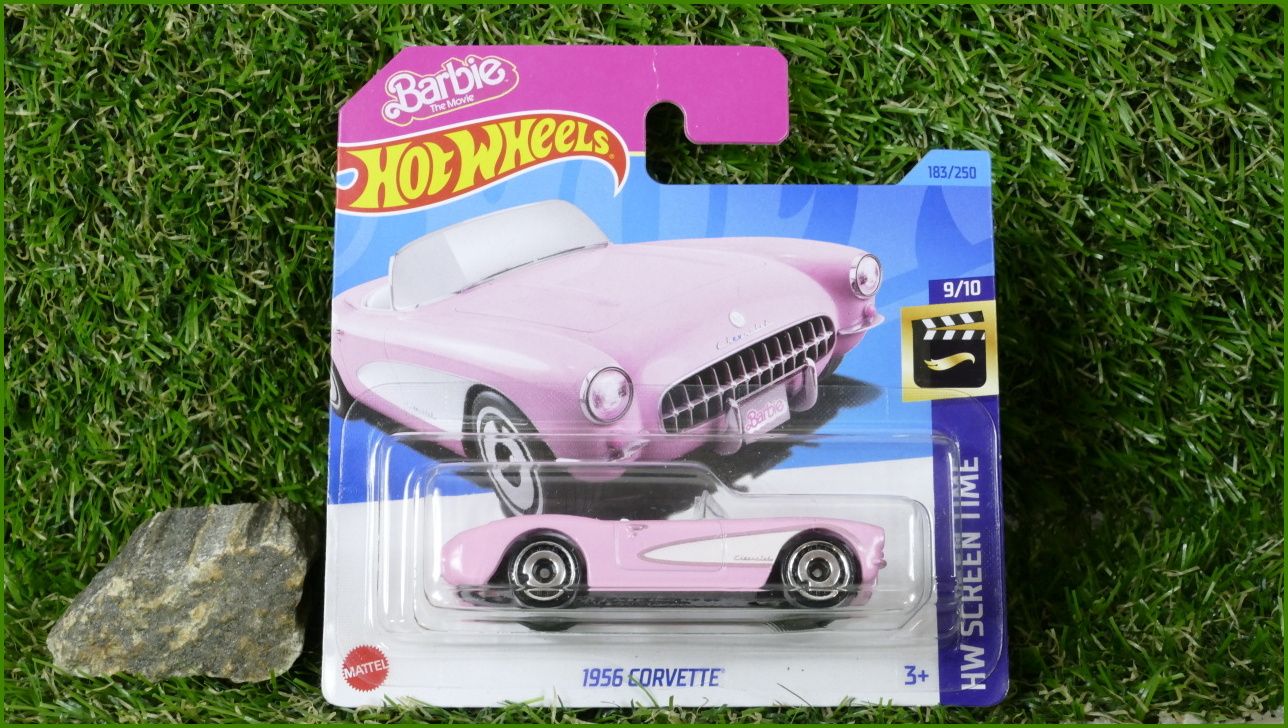 Angličák Autíčko Hot Wheels 1956 Corvette (HW SCREEN TIME)