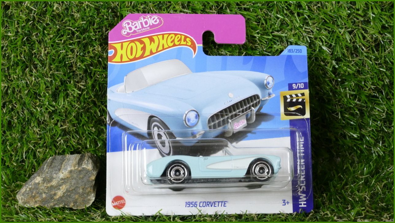 Angličák Autíčko Hot Wheels 1956 Corvette (HW SCREEN TIME)