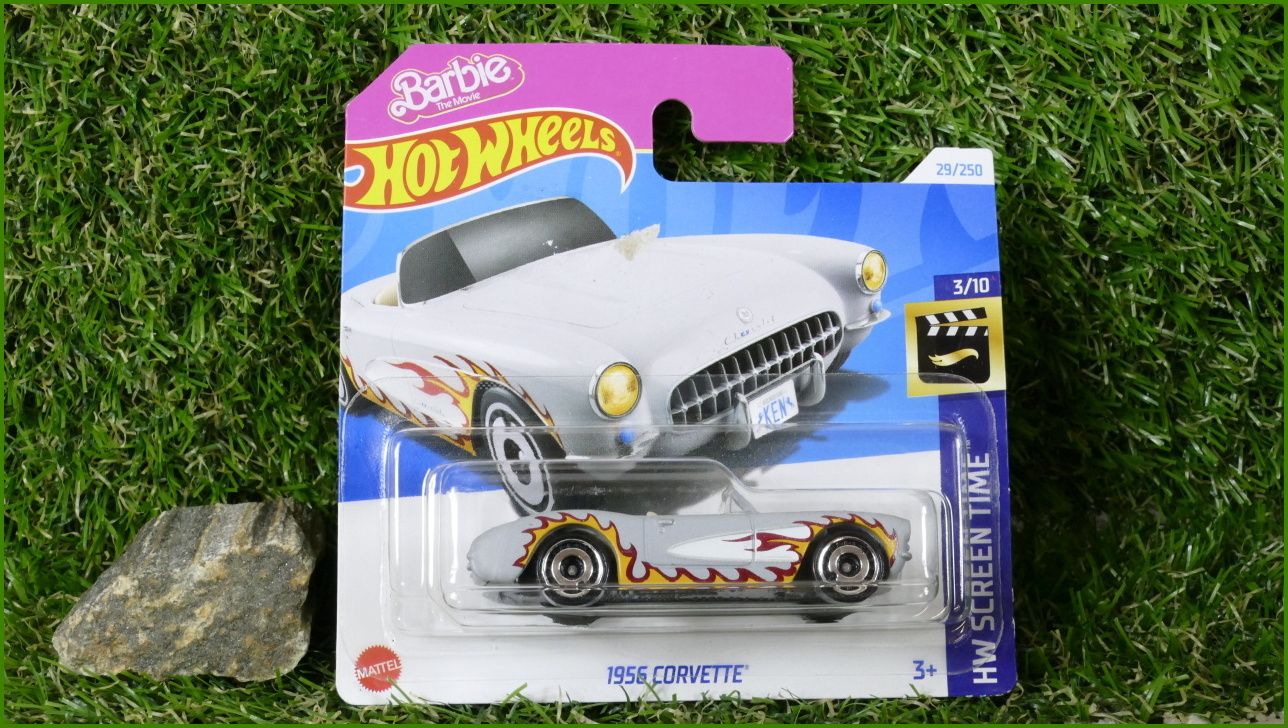 Angličák Autíčko Hot Wheels 1956 Corvette (HW SCREEN TIME)