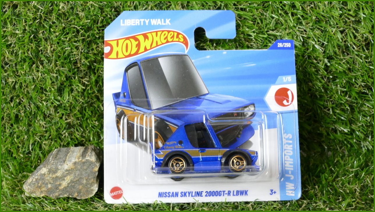 Angličák Autíčko Hot Wheels Nissan Skyline 2000GT-R LBWK (HW J-IMPORTS)