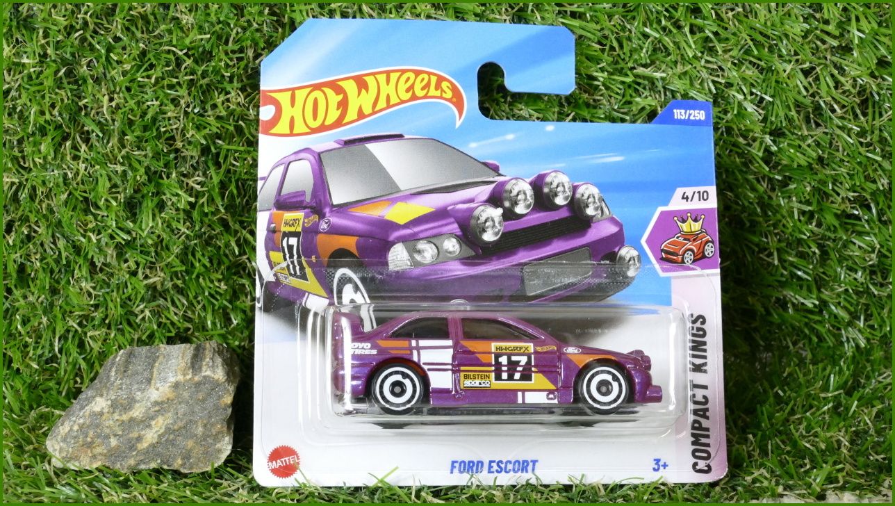 Angličák Autíčko Hot Wheels Ford Escort (COMPACT KINGS)