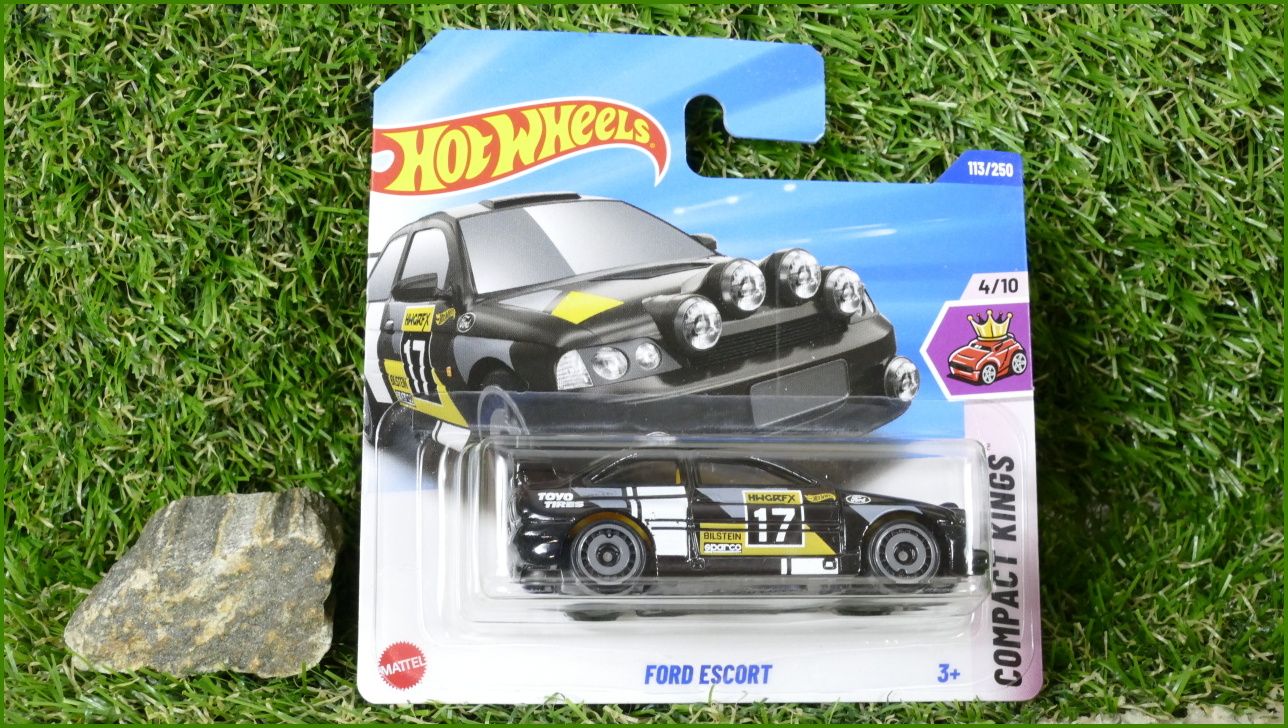 Angličák Autíčko Hot Wheels Ford Escort (COMPACT KINGS)
