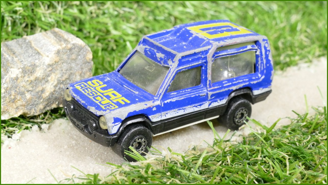 Model Autíčka Matchbox Lesney Matra Rancho - zdeformovaná skla