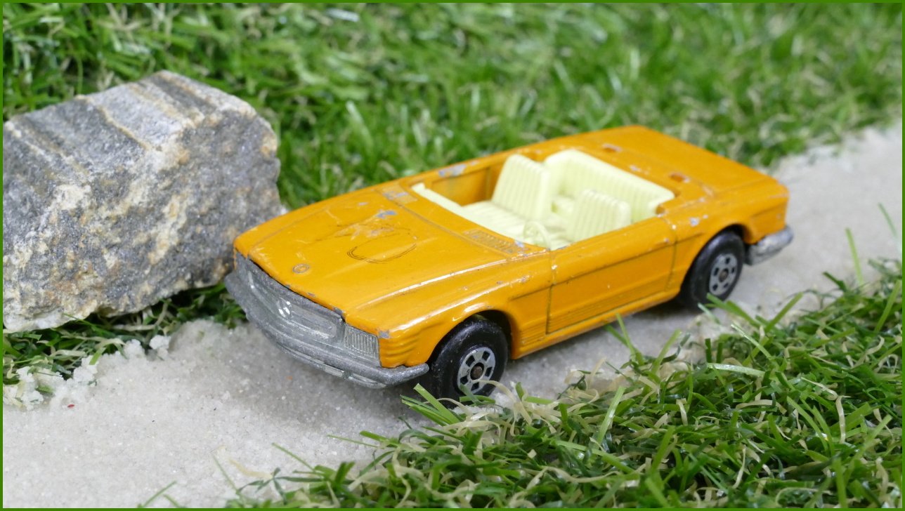 Model Autíčka Matchbox Lesney No.6 - Mercedes 350SL