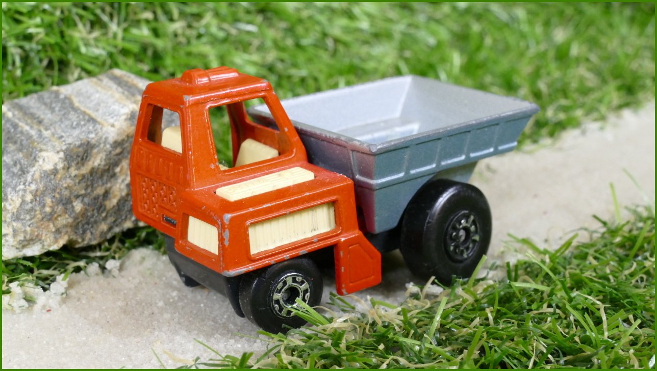 Model Autíčka Matchbox Lesney No.26 - Site Dumper - horší nápravy
