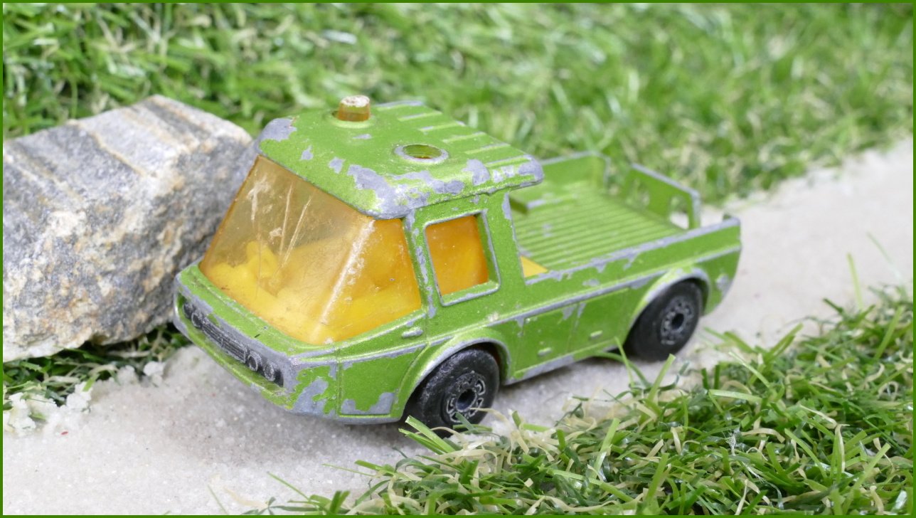 Model Autíčka Matchbox Lesney No.74 - Toe Joe - bez majáčku a háků