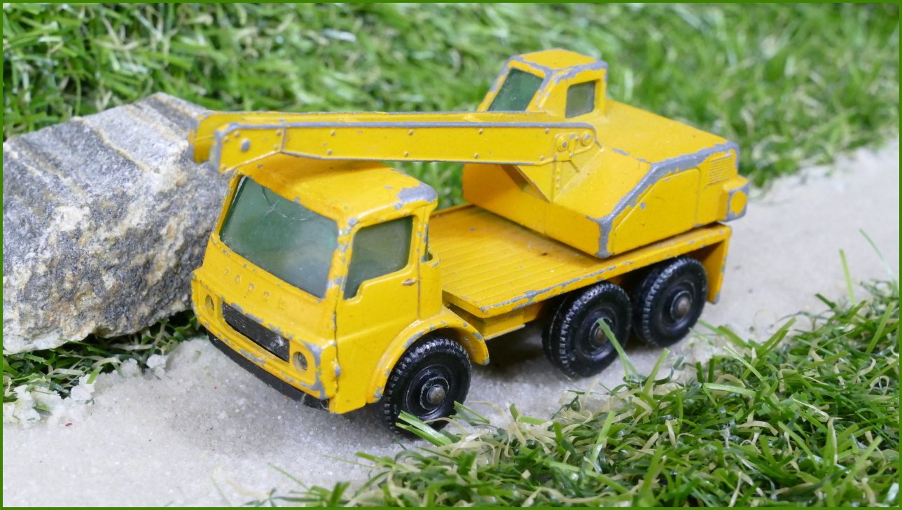 Model Autíčka Matchbox Lesney Dodge Crane Truck - bez háku