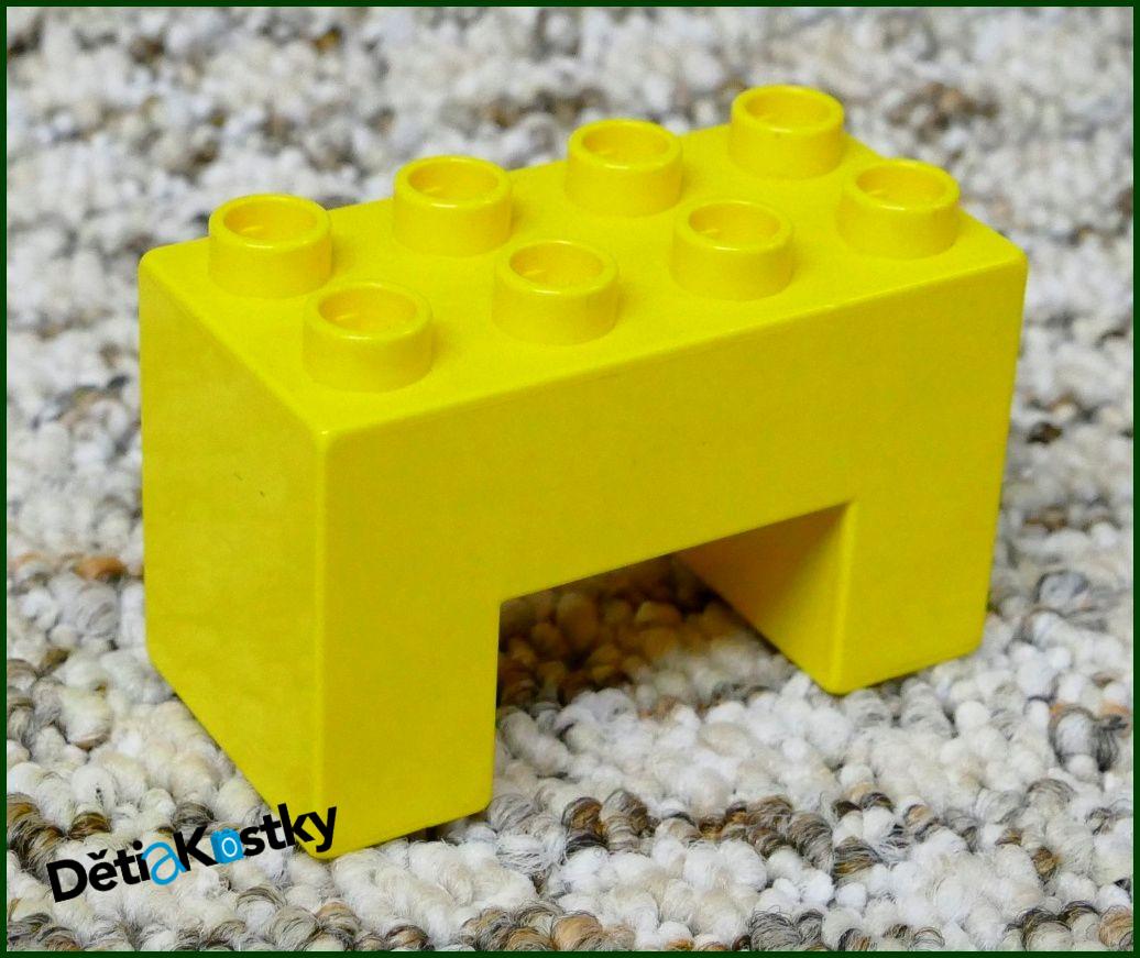 Lego® Duplo® Kostka Podstavec Mostu 2x4 Žlutý