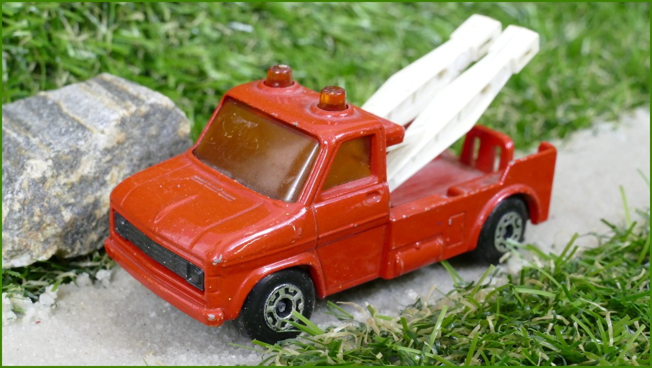Model Autíčka Matchbox Lesney No.81 - Wreck Truck - bez háků