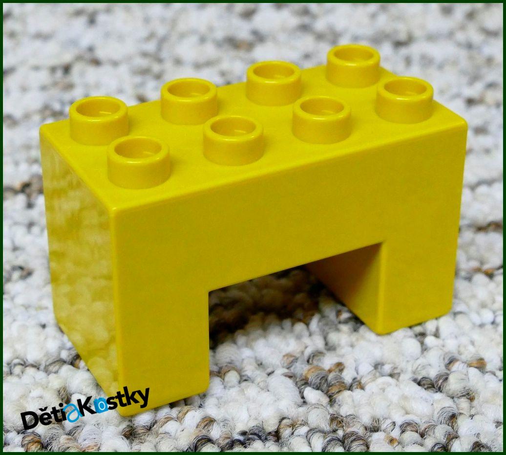 Lego® Duplo® Kostka Podstavec Mostu 2x4 Okrový