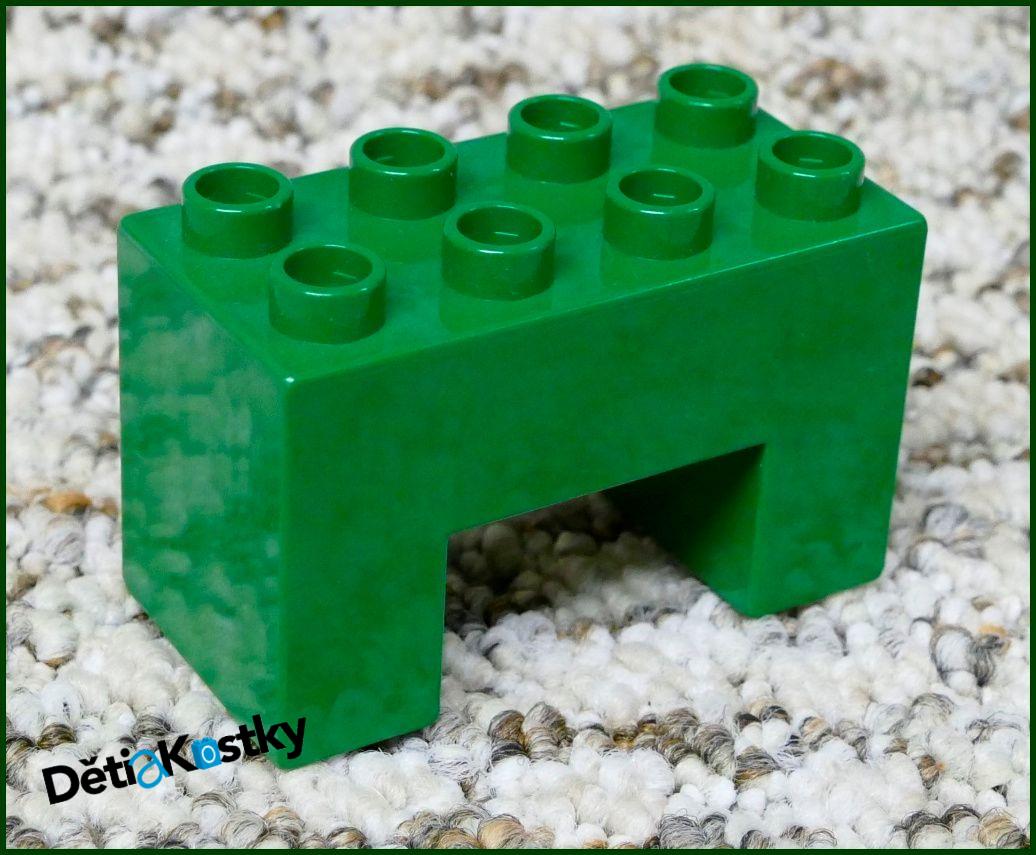 Lego® Duplo® Kostka Podstavec Mostu 2x4 Zelený