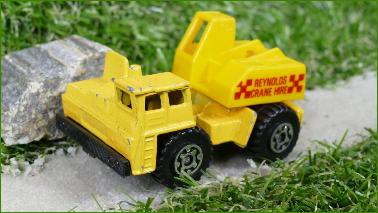 Autíčko Matchbox (Thailand) Mobile Crane - bez ramene