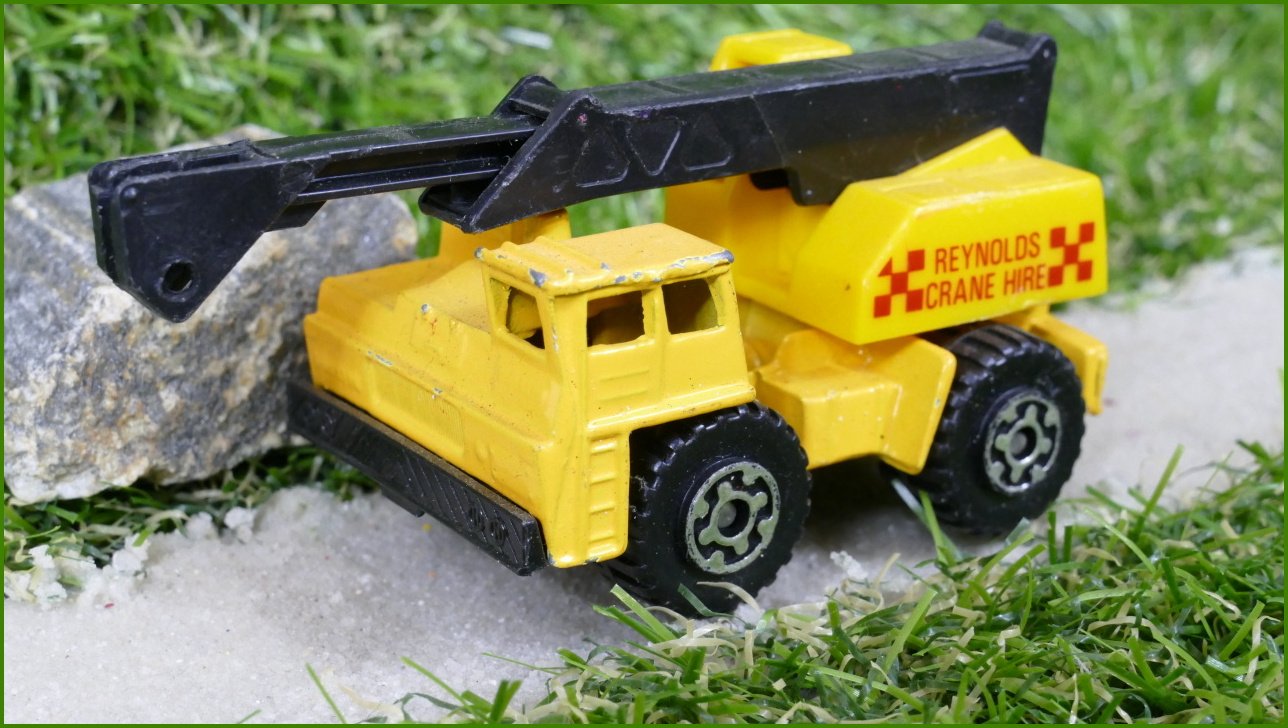 Autíčko Matchbox (Thailand) Mobile Crane - bez háku