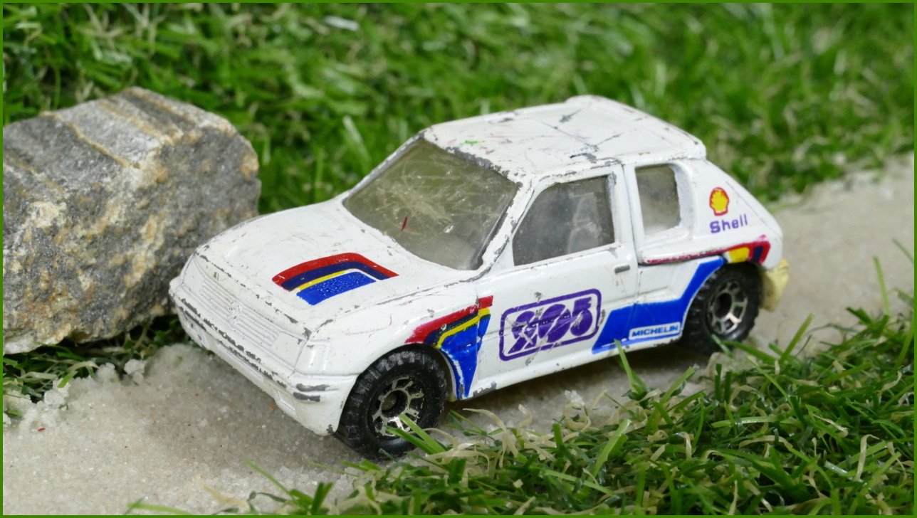 Autíčko Matchbox (China) Peugeot 205 Turbo 16