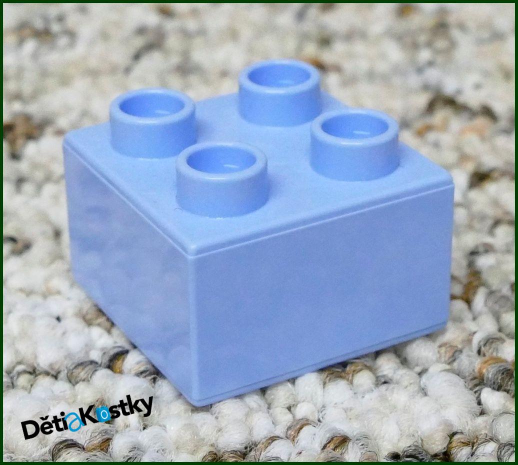 Lego® Duplo® Kostka 2x2 Bledě Modrá