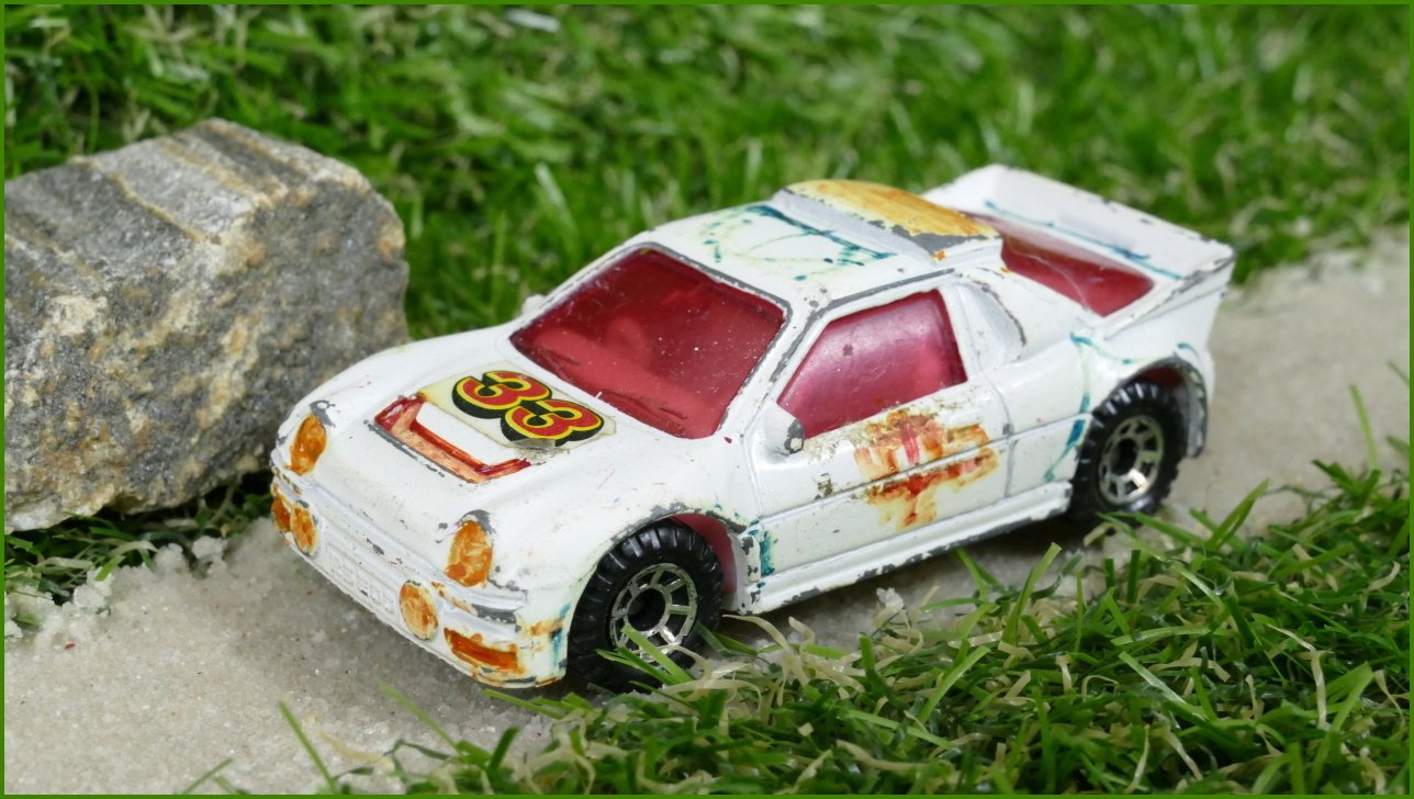 Autíčko Matchbox (China) Ford RS200 - pokreslený