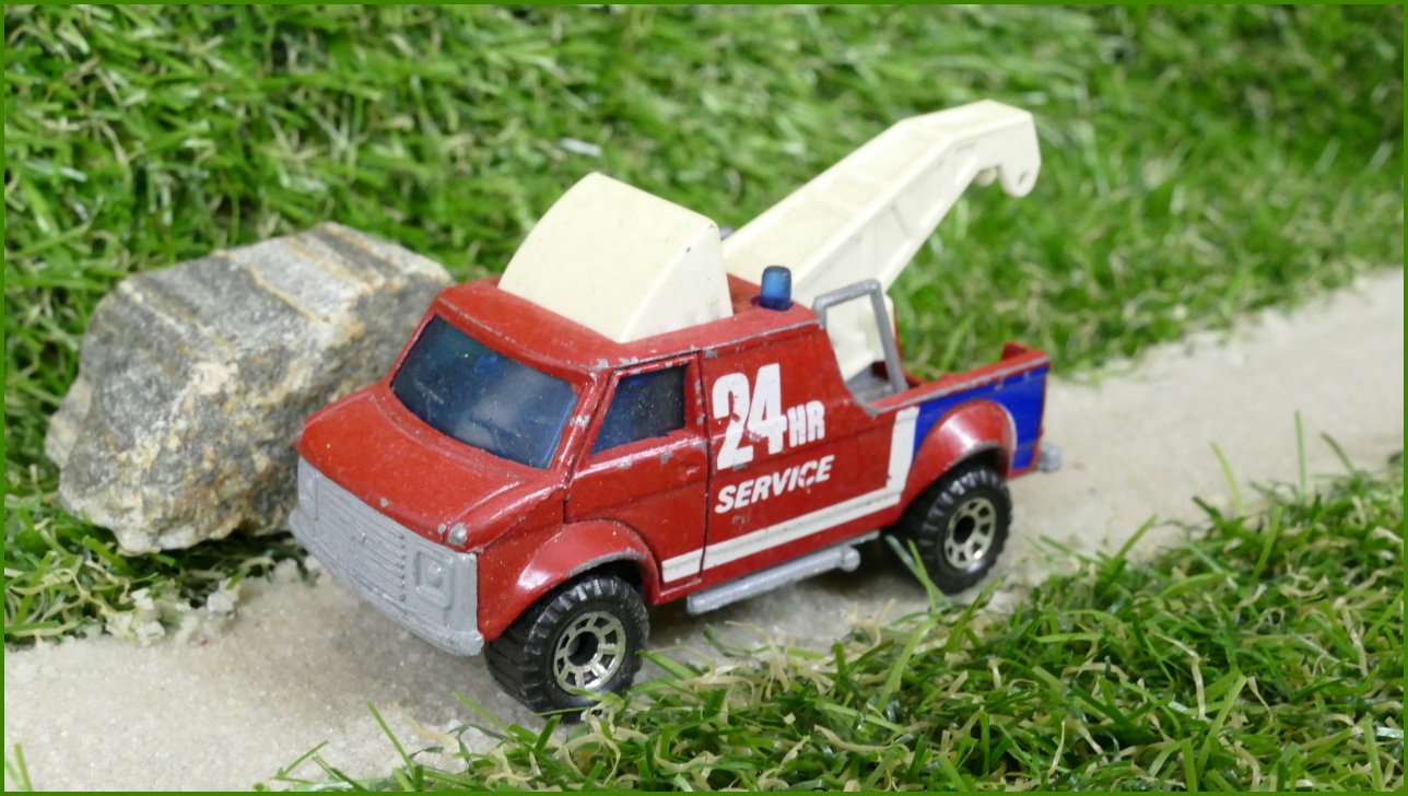Autíčko Matchbox (China) Breakdown Van - bez háku
