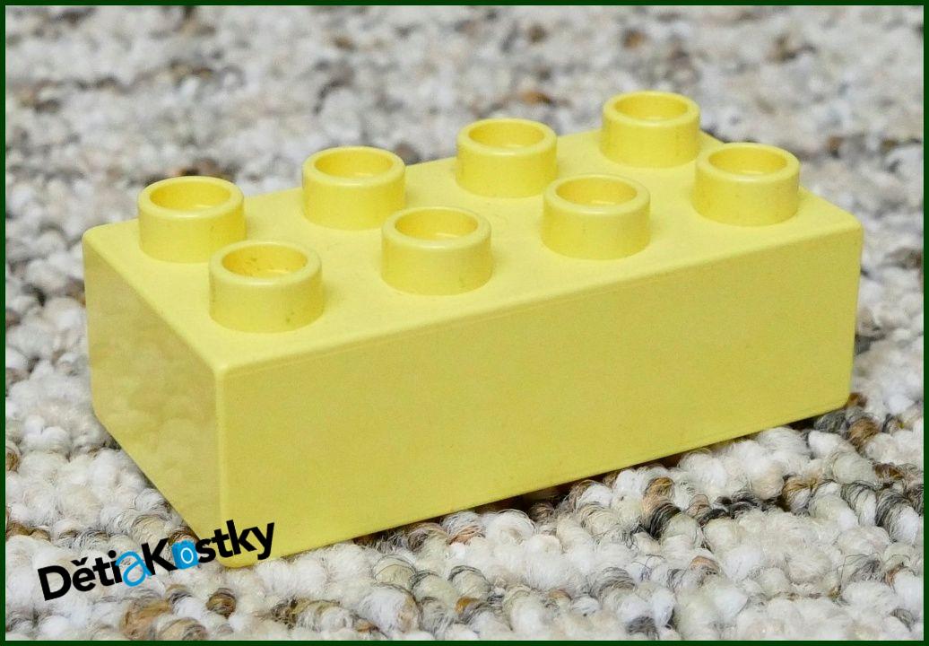 Lego® Duplo® Kostka 2x4 Světle Béžová/Žlutá