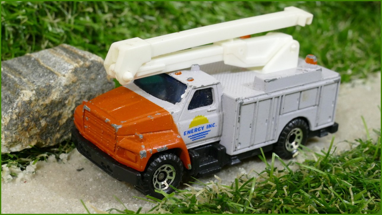Matchbox Autíčko Angličák (Macau) Utility Truck - bez zadního koše