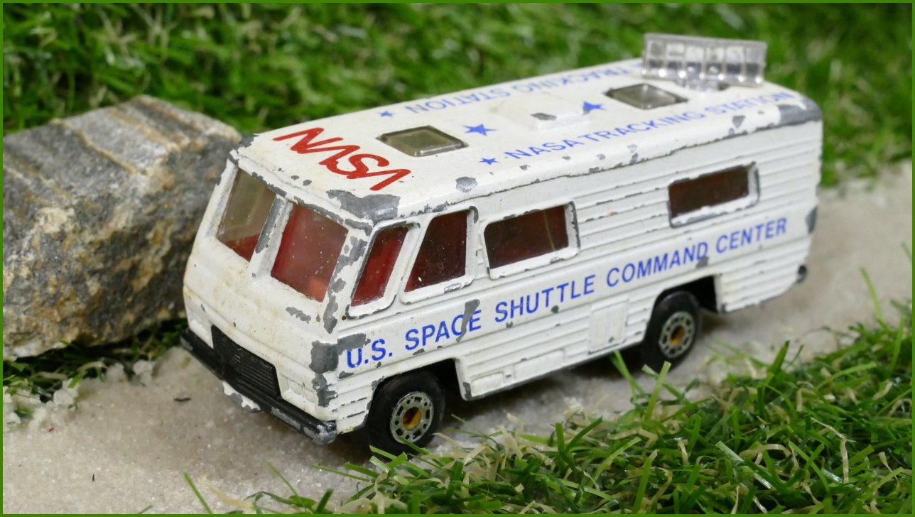 Matchbox Autíčko Angličák (Macau) Nasa Tracking Vehicle