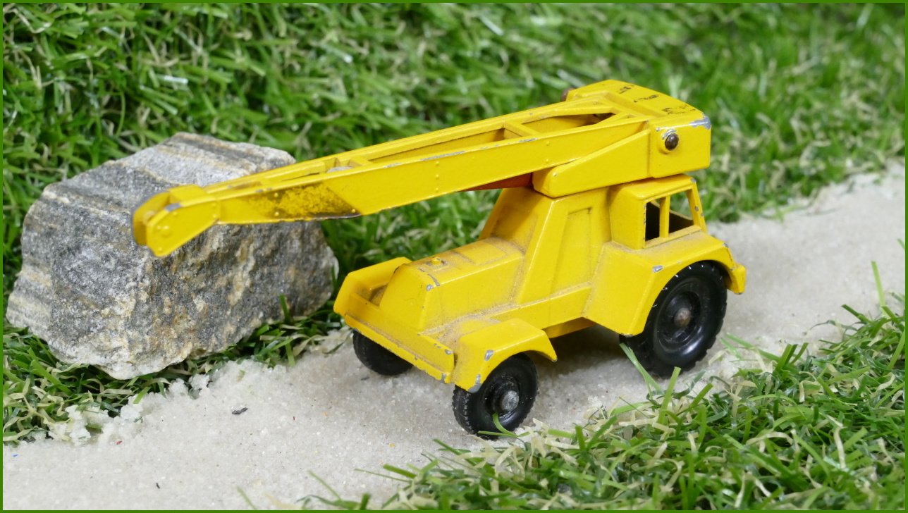 Model Autíčka Matchbox Lesney No.11 - Taylor Jumbo Crane - bez háku