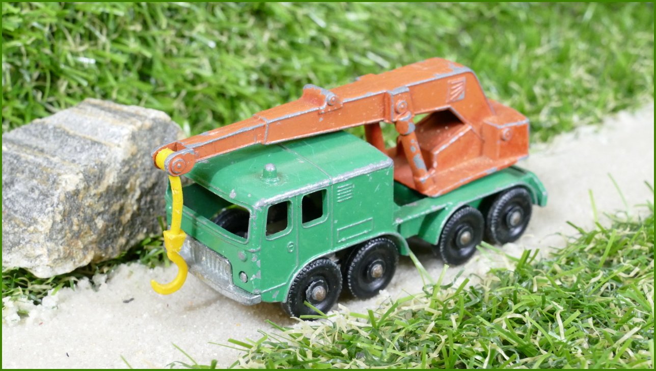 Model Autíčka Matchbox Lesney No.30 - 8 Wheel Crane