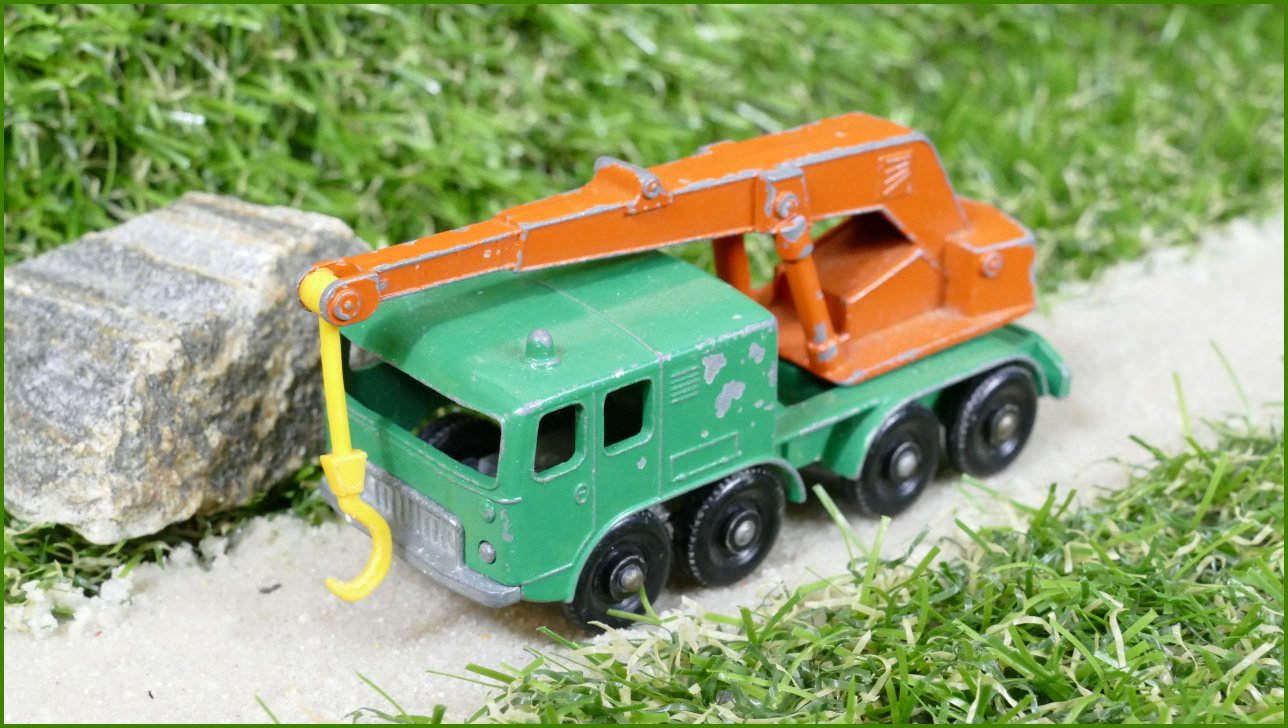 Model Autíčka Matchbox Lesney No.30 - 8 Wheel Crane
