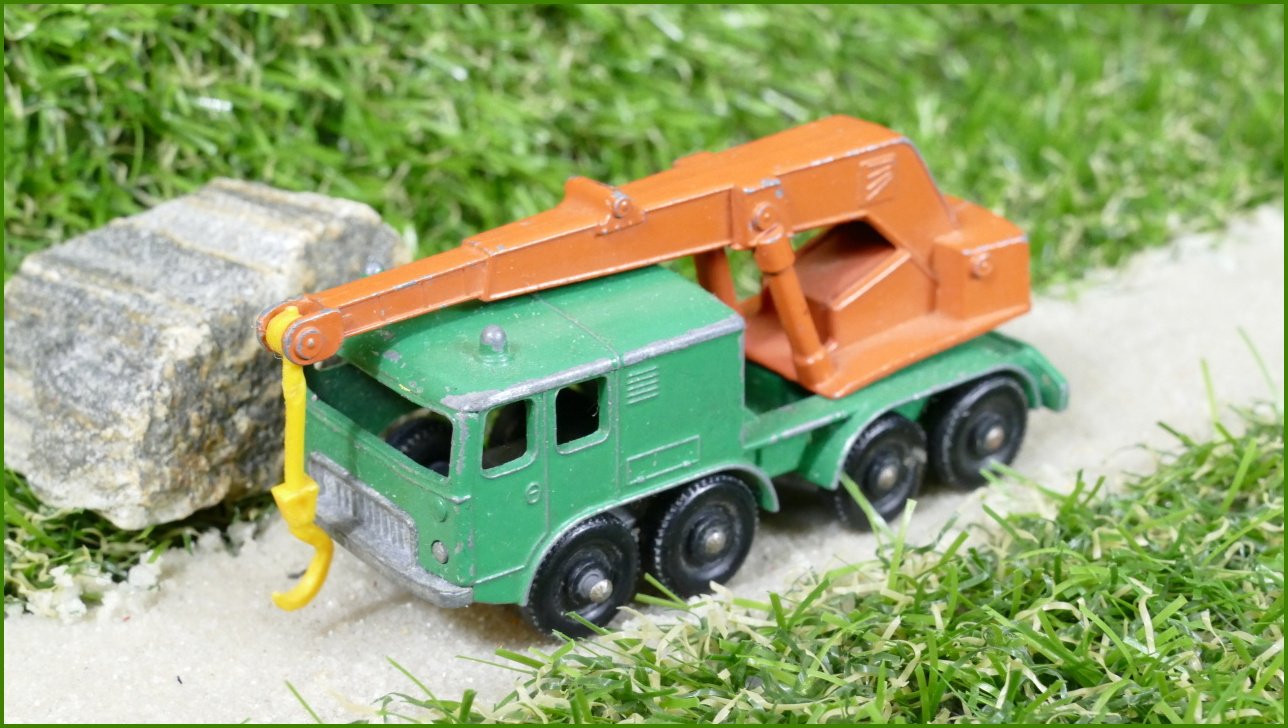 Model Autíčka Matchbox Lesney No.30 - 8 Wheel Crane