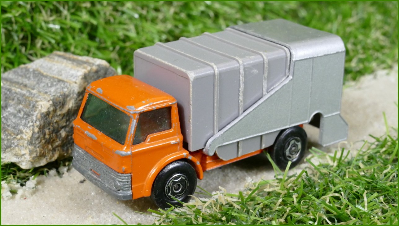 Model Autíčka Matchbox Lesney No.7 - Refuse Truck