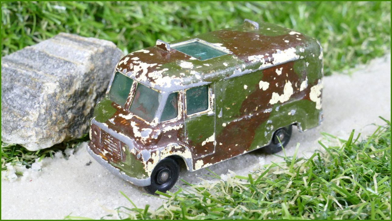 Model Autíčka Matchbox Lesney No.62 - TV Service Van - nabarvený