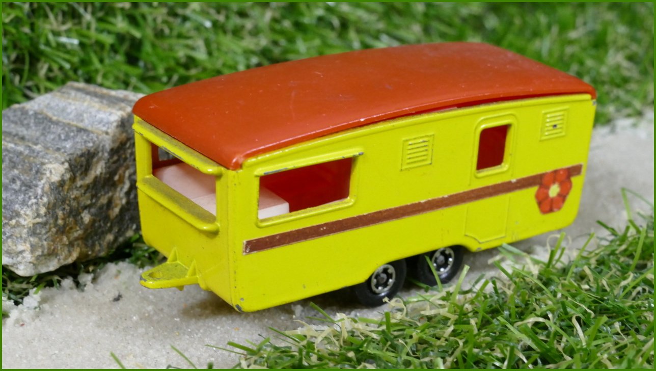 Model Autíčka Matchbox Lesney Trailer Caravan