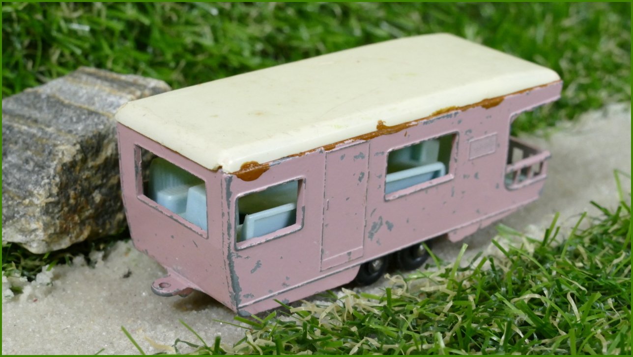 Model Autíčka Matchbox Lesney Trailer Caravan