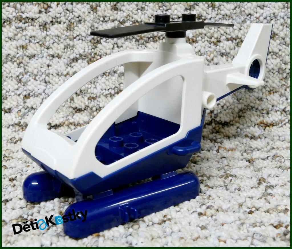 Lego® Duplo® Vrtulník Tmavě Modro/Bílý