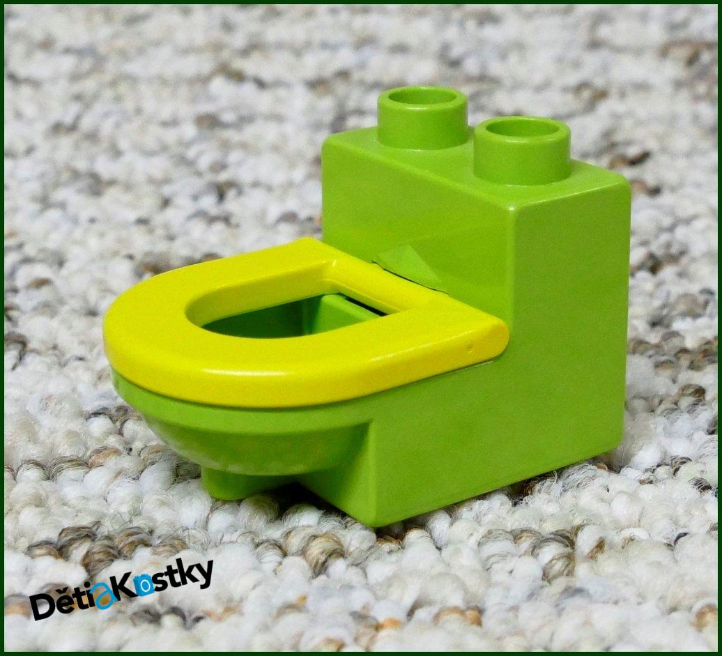 Lego® Duplo® Záchod Zelený (Žluté Prkénko)