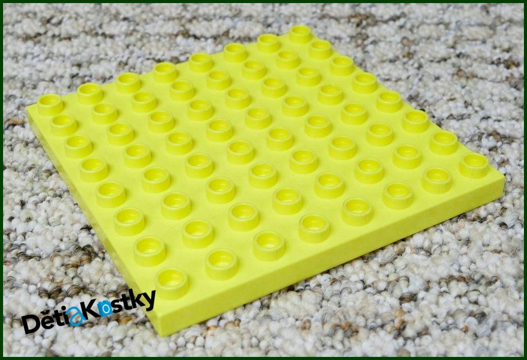 Lego® Duplo® Podložka/Deska 8x8 Světle Žlutá