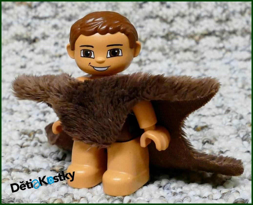 Lego® Duplo® Pravěký Člověk v Kožešině bez Vousů