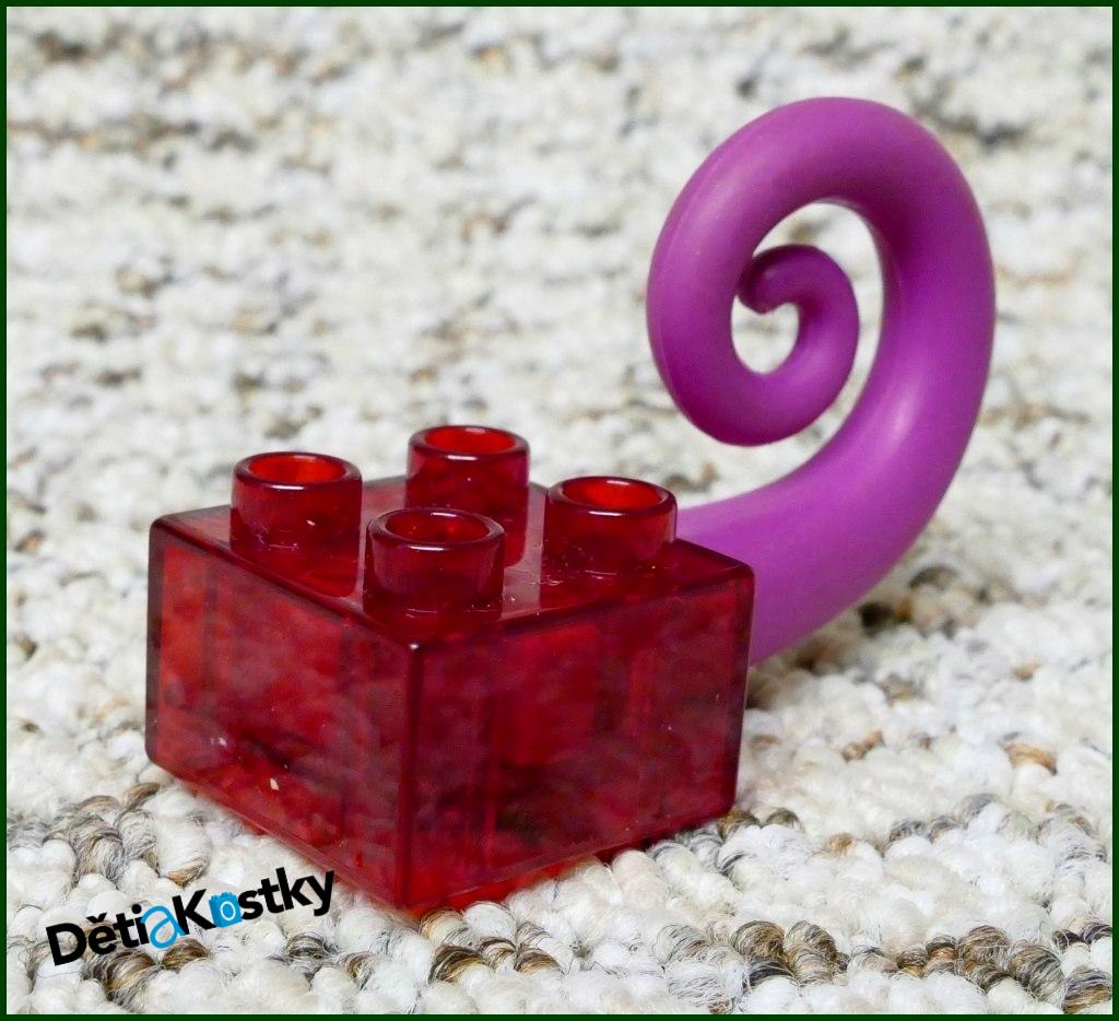 Lego® Duplo® Kostka s Ocasem - Červená