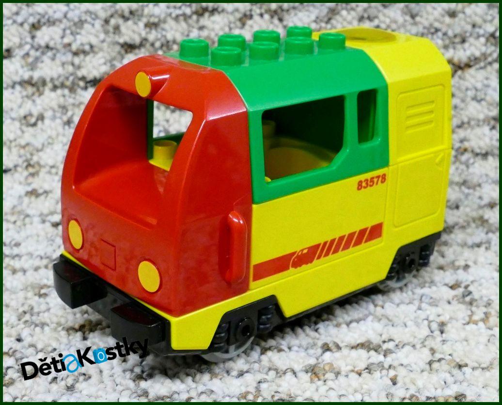 Lego® Duplo® Mašinka Osobní - Červeno/Zelená