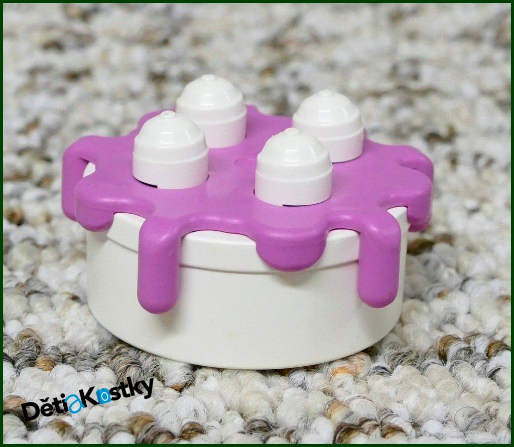Lego® Duplo® Dort se Svíčkami Růžový