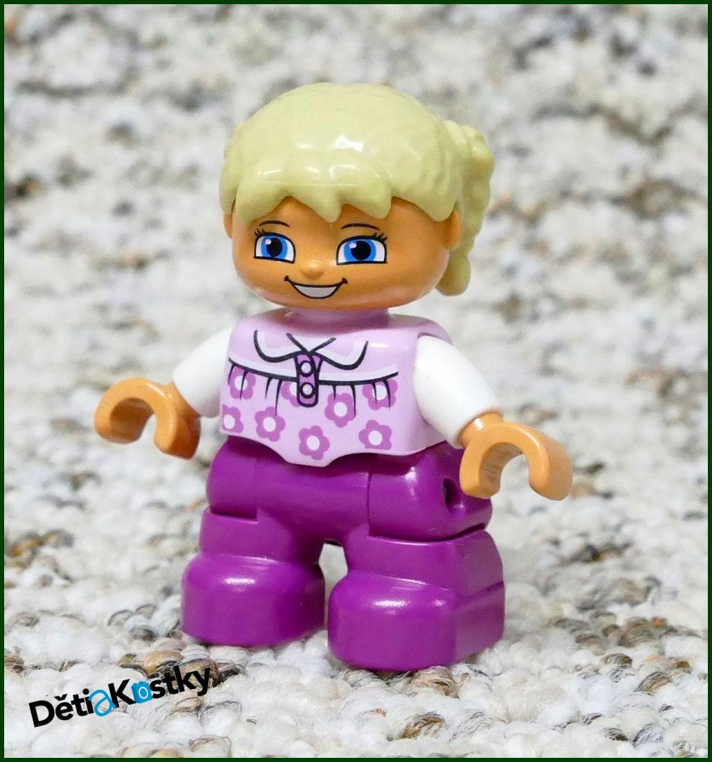 Lego® Duplo® Figurka Dítě - Růžová Košilka