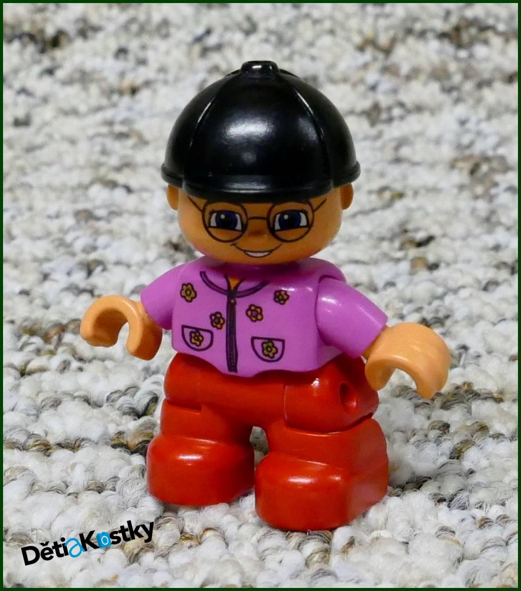 Lego® Duplo® Figurka Dítě Růžové s Brýlemi
