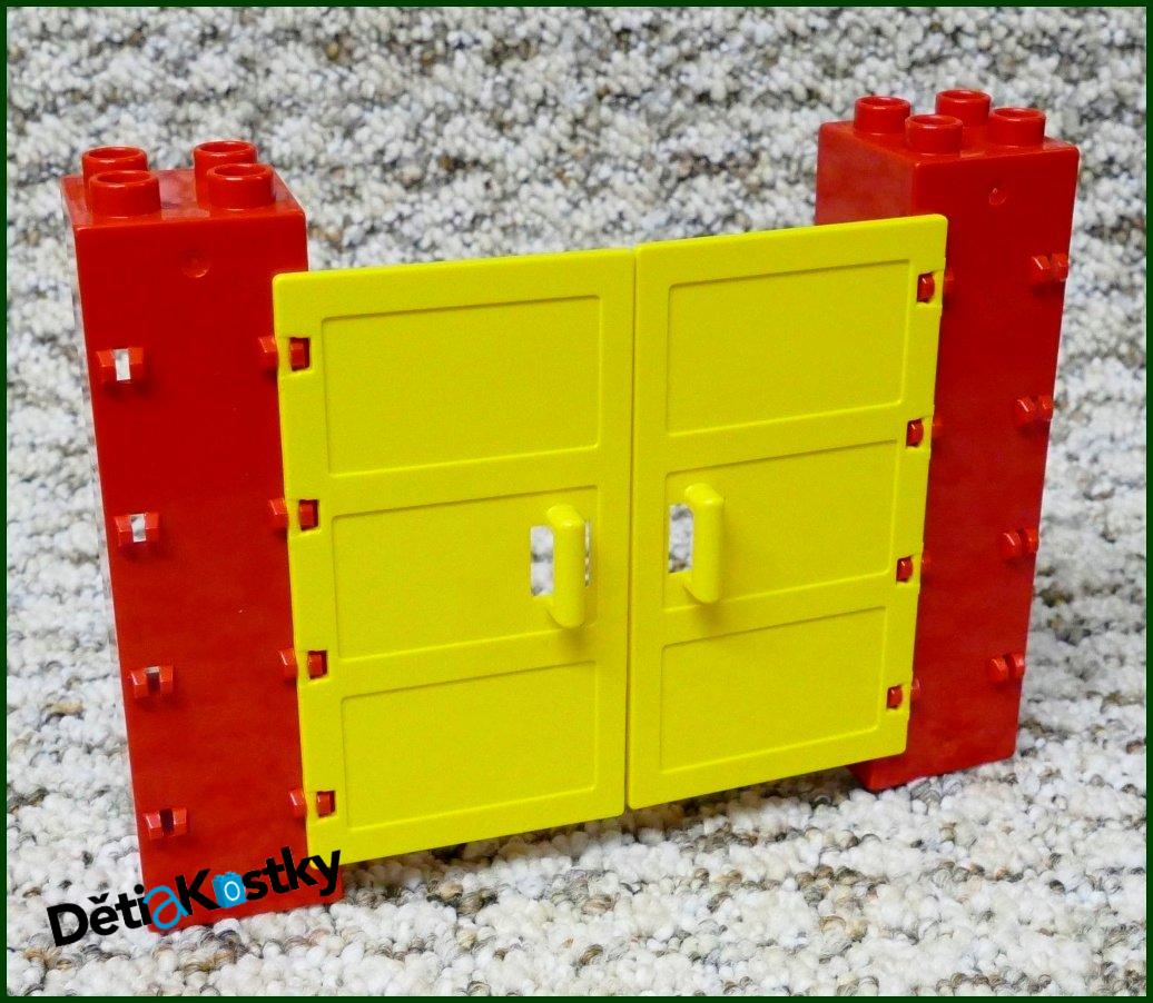 Lego® Duplo® Vrata Farmy (Červená-Žlutá)