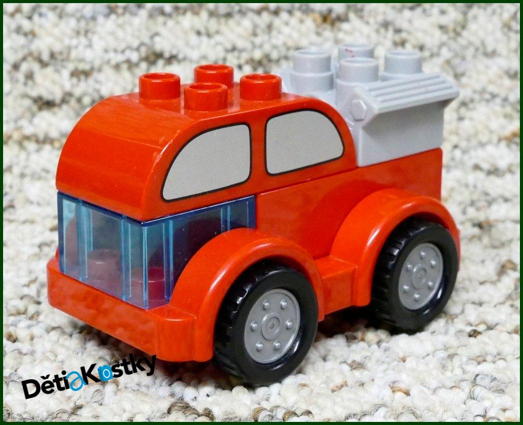 Lego® Duplo® Autíčko z Kostek Červené