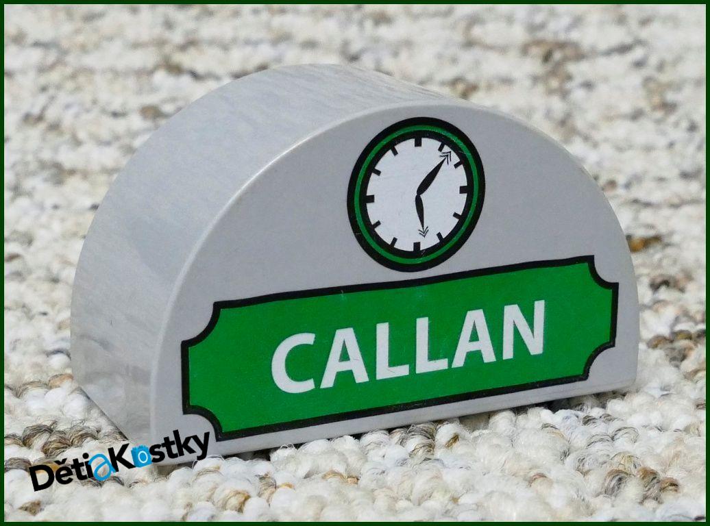 Lego® Duplo® Kostka Půlkulatá Šedá - Callan