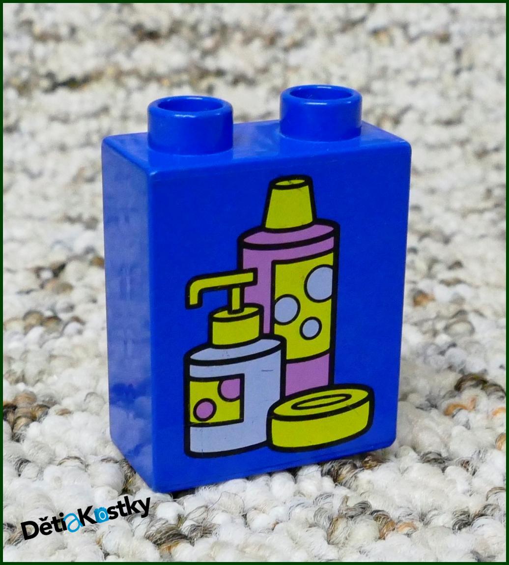 Lego® Duplo® Kostka 1x2x2 Modrá - Mýdlo, Šampon