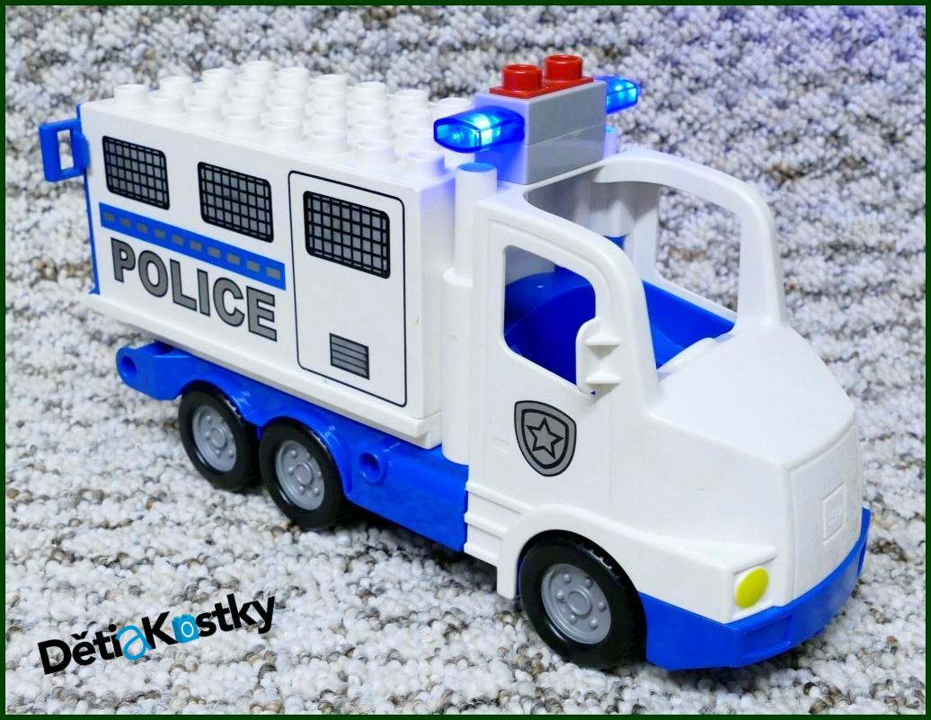 Lego® Duplo® Policejní Anton s Majáčkem (Houká/Bliká)