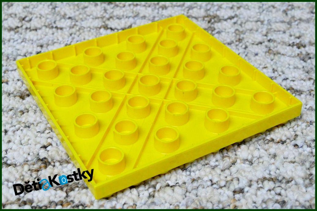 Lego® Duplo® Podložka/Deska 8x8 Žlutá
