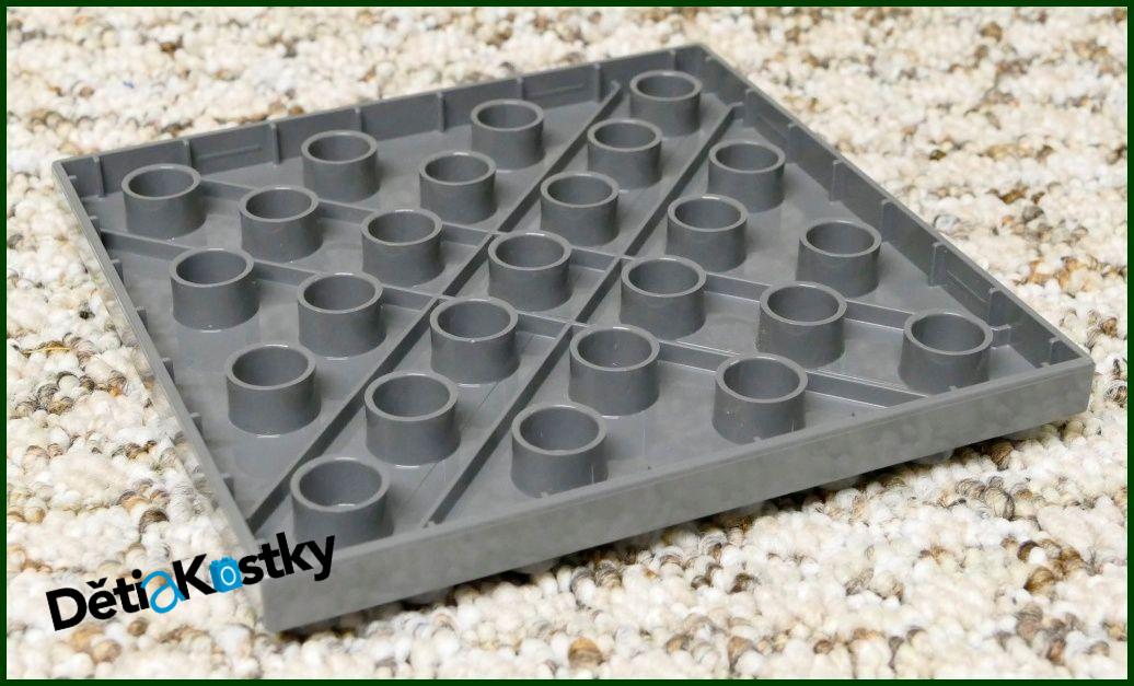 Lego® Duplo® Podložka/Deska 8x8 Tmavě Šedá