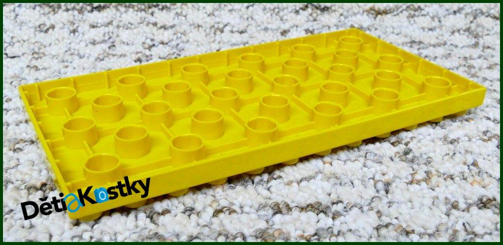 Lego® Duplo® Podložka/Deska 6x12 Okrová